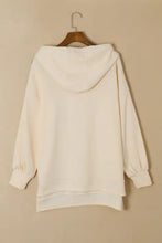 Drawstring Plaid Long Sleeve Hoodie Woman Sweatshirts