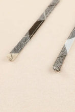 Drawstring Plaid Long Sleeve Hoodie Woman Sweatshirts