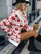 Drawstring Zip Up Hooded Teddy Outerwear Woman Outerwear