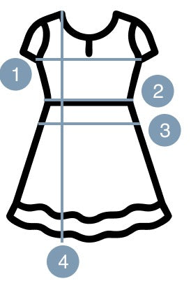 Regular Fit Size Chart and Measurements in Inches