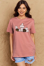 Womens Halloween T Shirt Dusty Rose Pink with Sleeve Length Options