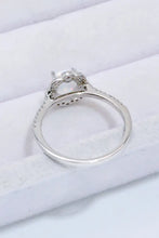 Platinum-Plated 4-Prong Opal Ring Rings