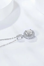 2 Carat Moissanite Round Pendant Necklace Necklaces
