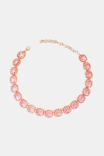 Zinc Alloy Resin Necklace Blush Pink One Size
