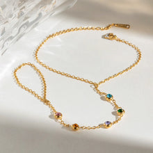 18K Gold-Plated Inlaid Zircon Bracelet