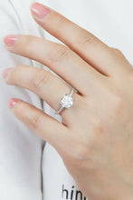 1.5 Carat Moissanite Side Stone Ring Rings