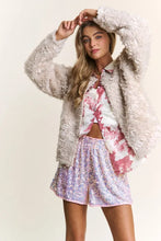 J.NNA Mixed Fabric Chic Jacket Woman Outerwear