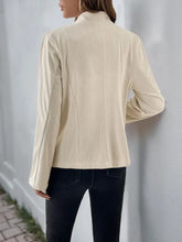 Perfee Button Up Mock Neck Jacket Woman Outerwear