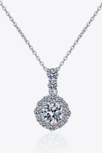 1 Carat Moissanite 925 Sterling Silver Necklace Silver One Size Necklaces
