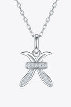 Moissanite Constellation Pendant Necklace Pisces One Size Necklaces