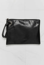 Looking At You PU Leather Wristlet Black One Size