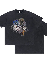 Men's Graphic Round Neck Half Sleeve T-Shirt