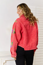 Sequin Raw Hem Jacket Woman Outerwear
