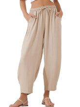Full Size Drawstring Cropped Jogger Pants Plus Size