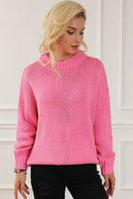 Round Neck Long Sleeve Sweater Sweater Pullovers