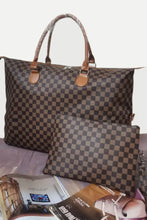 Checkered Two-Piece Bag Set Handbags