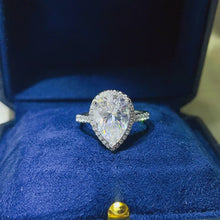 2 Carat Moissanite 925 Sterling Silver Ring White