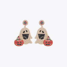 Ghost Rhinestone Alloy Earrings Multicolor One Size Earrings