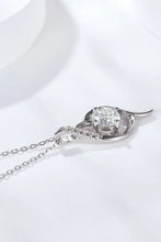 Platinum-Plated 1 Carat Moissanite Pendant Necklace Necklaces