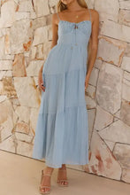 Smocked Back Midi Cami Dress Woman Dress