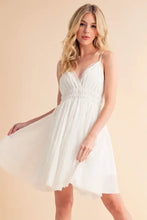 Aemi+Co Lace Detail Mini Cami Dress White Casual Dresses