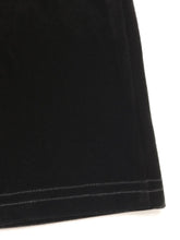 Black velvet wide-leg drawstring pants with smooth plush texture and neatly stitched hem suitable for care instructions