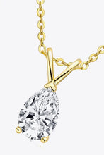 1.5 Carat Moissanite Pendant 925 Sterling Silver Necklace Necklaces