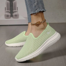 Round Toe Flats Athletic Green
