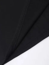 Easter Vibes Round Neck Short Sleeve T-Shirt with black fabric and visible stitching