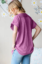 Heimish Full Size Short Sleeve Round Neck T-Shirt Woman T Shirts
