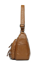 Multi-Pocket PU Leather Crossbody Bag Handbags