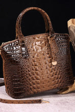 PU Leather Handbag Taupe One Size Handbags