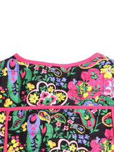 Tied Printed Long Sleeve Jacket Woman Outerwear