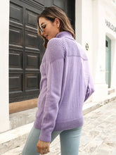 Turtleneck Raglan Sleeve Sweater Sweater Pullovers