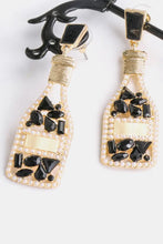 Wine Shape Zinc Alloy Acrylic Dangle Earrings Earrings