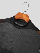 Men's Mesh Long Sleeve Bodysuit