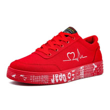 Round Toe Lace Up Platform Sneakers Woman Sneakers
