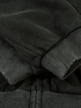 Men's Washed Zip-Up Oversized Hoodie Mens Tops