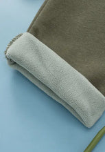 Exposed Seam Half Snap Long Sleeve Sweatshirt Woman Sweatshirts