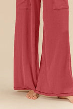 BiBi 2tone Cord Rib Waist Band Side Pocket Pants