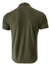 Men's Full Size Mock Neck Short Sleeve T-Shirt Plus Size