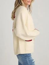 Lobster Button Up Long Sleeve Cardigan Woman Outerwear