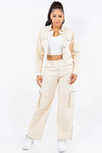 American Bazi Laced Back Cropped Jacket Woman Outerwear