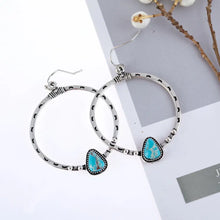 Artificial Turquoise Drop Earrings Earrings