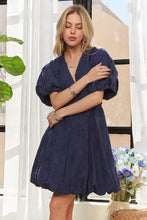 ADORA Puff Sleeve Floral Dress