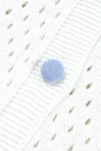 Flower Hollowed Out Button Down Long Sleeve Cardigan Woman Outerwear