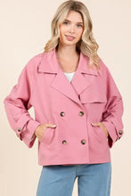 Mittoshop Double Breasted Long Sleeve Trench Coat Jacket Woman Outerwear