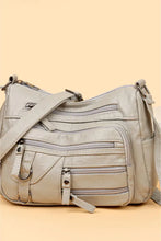 Multi-Pocket PU Leather Crossbody Bag Handbags