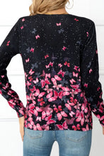 Woven Right Floral Button Front Round Neck Cardigan Woman Outerwear