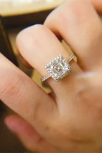 2 Carat Moissanite 925 Sterling Silver Ring Rings
